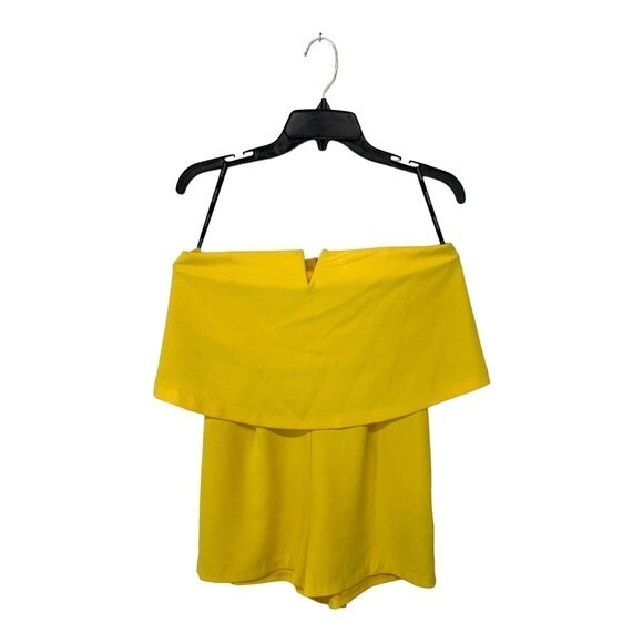 Marciano | Sunny Morning Kayla Strapless Overlay Romper S - Picture 2 of 7